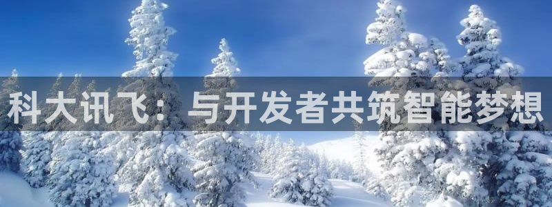 恒盛娱乐下载：科大讯飞：与开发者共筑智能梦想